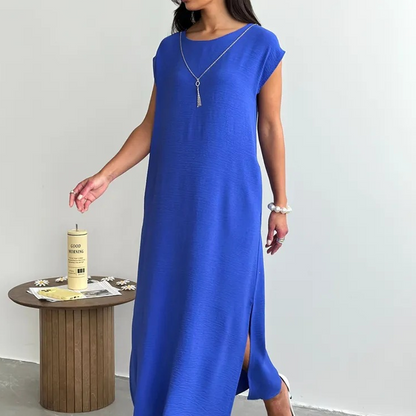 Women's Summer Sleeveless Side Slit Dress