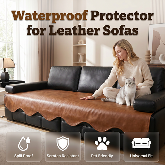⌛Limited-Time Offer-Waterproof Faux Leather Sofa Seat Cover