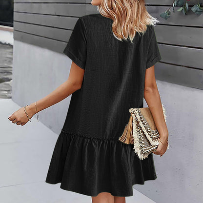 ⌛Limited-Time Offer-Casual Cotton Linen Dress
