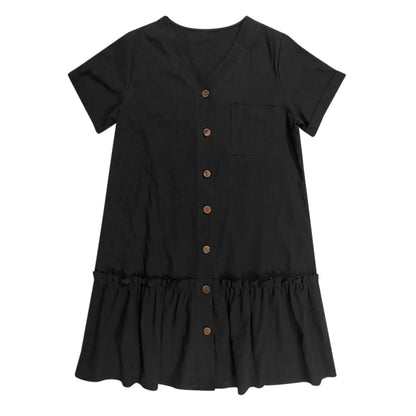 ⌛Limited-Time Offer-Casual Cotton Linen Dress