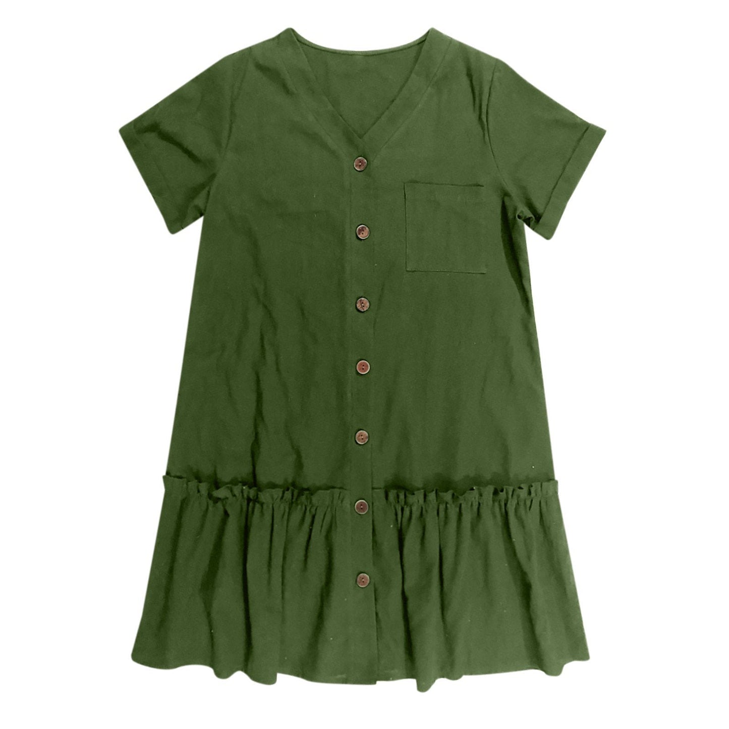 ⌛Limited-Time Offer-Casual Cotton Linen Dress