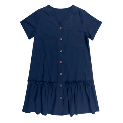 ⌛Limited-Time Offer-Casual Cotton Linen Dress
