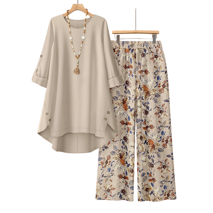 💥50% Off New Arrivals-Women's Cotton Linen Half Sleeve Top