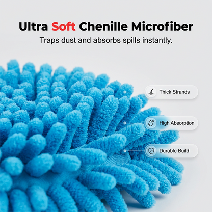 Chenille Spin Mop Head Replacement