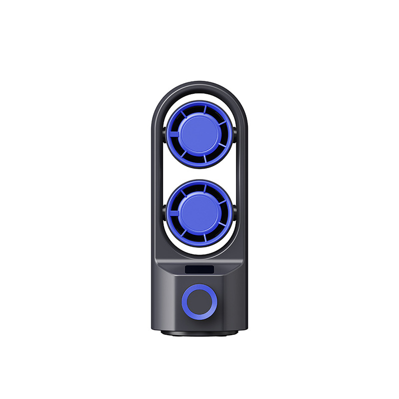 Dual-Head Desktop Tower Fan 100-Speed Stepless