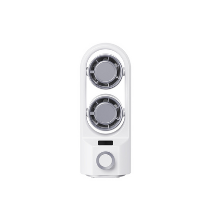 Dual-Head Desktop Tower Fan 100-Speed Stepless