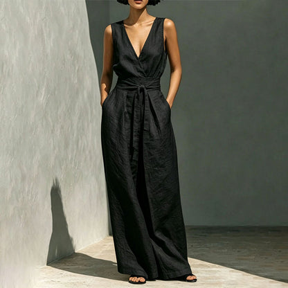 🔥New Products Now Available-Summer Fashion Sleeveless Top & Wide-Leg Pants Set
