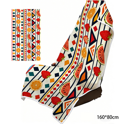 ⏳Limited-time 50% off⏰2-in-1 Microfiber Beach Towel & Car Seat Cover❄️💺