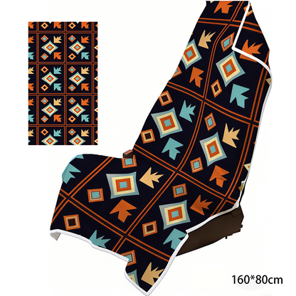 ⏳Limited-time 50% off⏰2-in-1 Microfiber Beach Towel & Car Seat Cover❄️💺