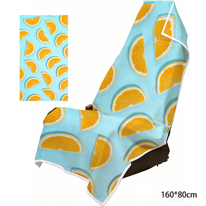 ⏳Limited-time 50% off⏰2-in-1 Microfiber Beach Towel & Car Seat Cover❄️💺