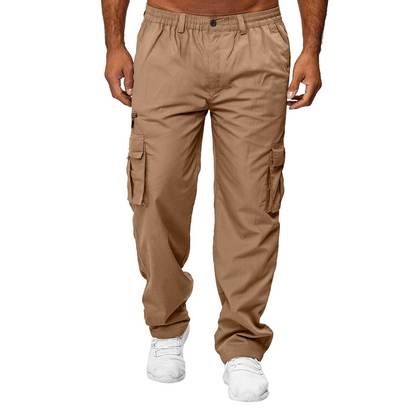 👖 59% OFF NOW! 🧵 Men's Multi-Pocket Relaxed Fit Cargo Pants – Durable & breathable – Perfect for work, hiking or everyday wear – practical and comfortable 🌿✨
