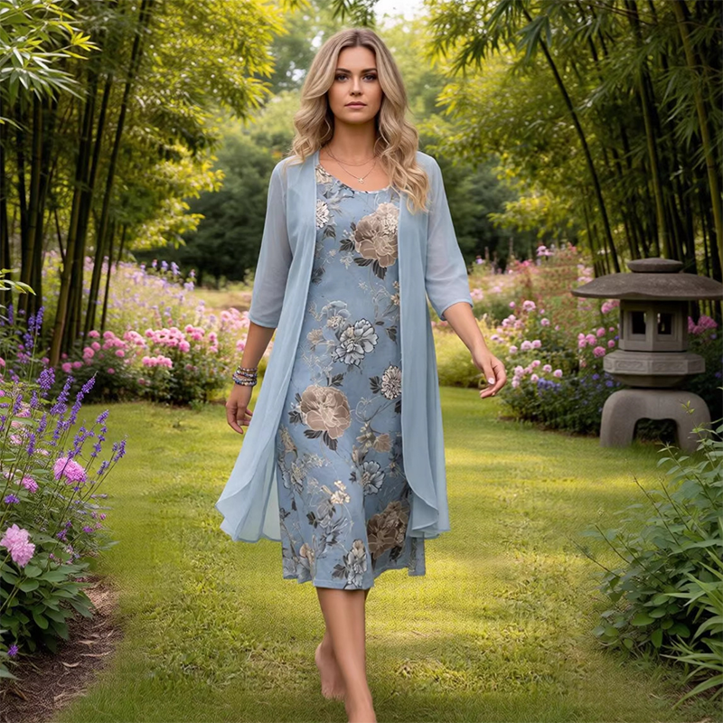 ⌛Limited-Time Offer-Women Floral Midi Dress