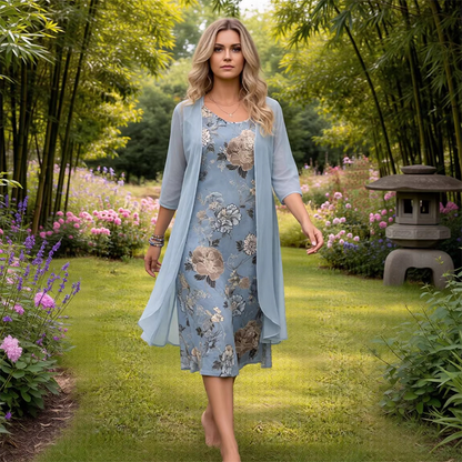 ⌛Limited-Time Offer-Women Floral Midi Dress