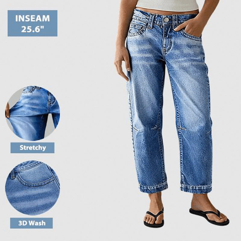 🔥New Arrivals & Special Offers-Women's Stretchy Classic Denim Jeans