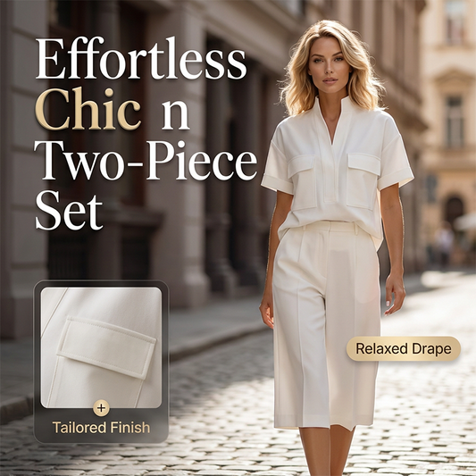 ⌛Limited-Time Offer-Women Loose Solid Color Two Piece Set