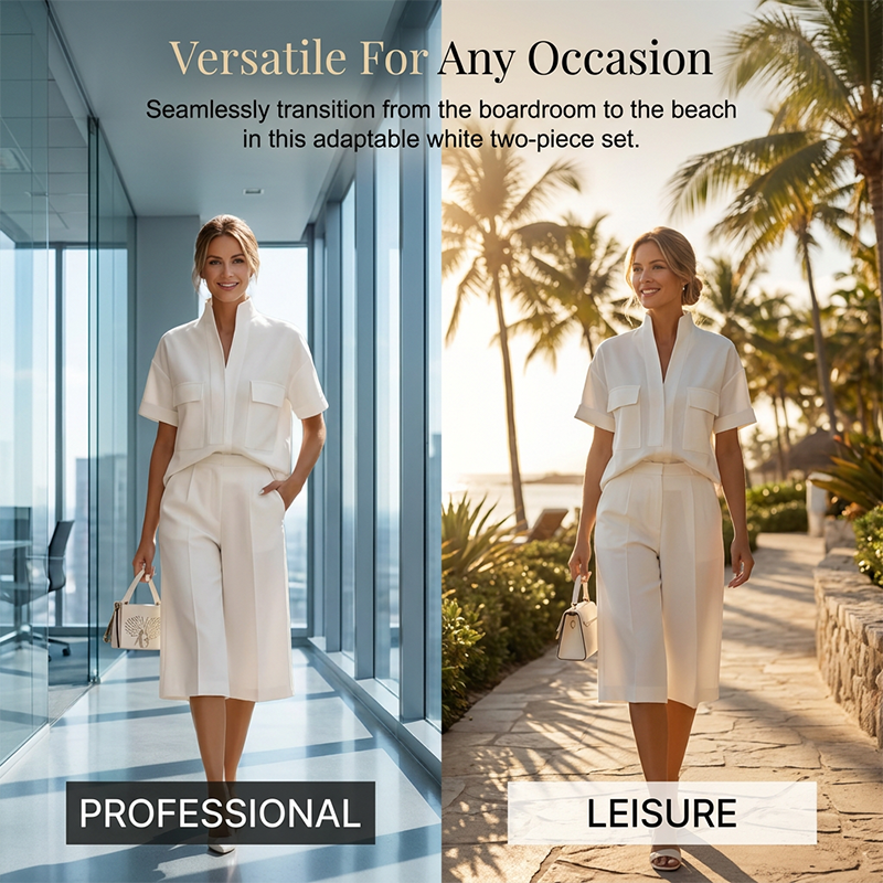 ⌛Limited-Time Offer-Women Loose Solid Color Two Piece Set