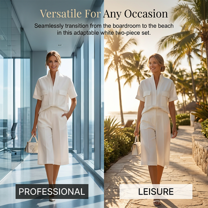 ⌛Limited-Time Offer-Women Loose Solid Color Two Piece Set