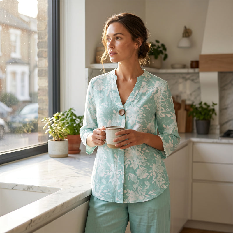 🔥Limited-Time Offer-Women's Casual V-Neck 2-Piece Set
