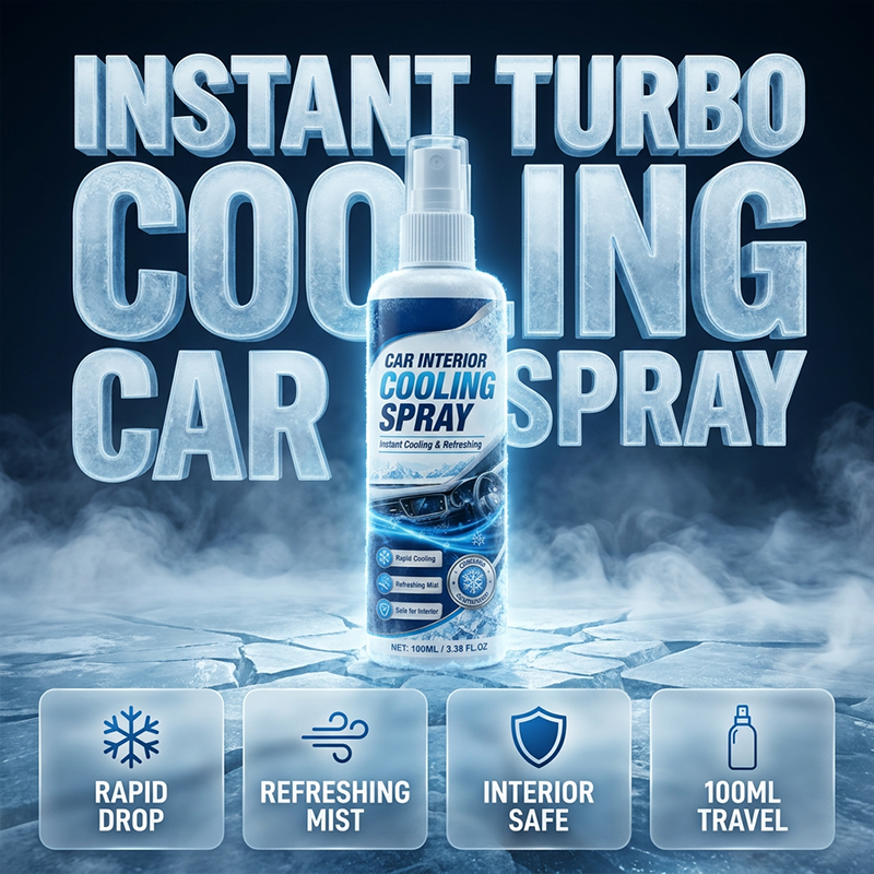 ⏳Limited-time 50% off⏰Instant Turbo Car Cooling Spray | Rapid Interior Temperature Reducer | Safe Auto AC Booster & Heat Neutralizer🚗❄️