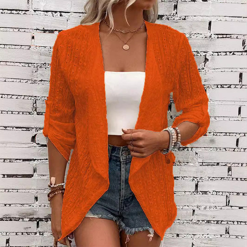 ⌛Limited-Time Offer-Women's Casual Textured Open Front Cardigan
