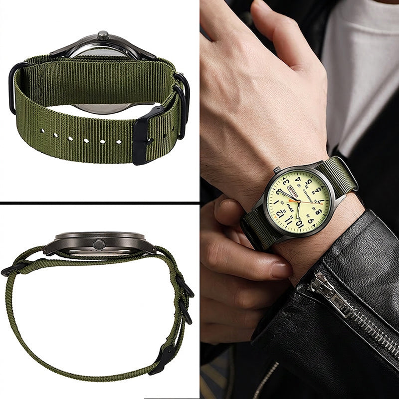 📢📢60% OFF !! ⏰Men's Quartz Watch with Luminous Display