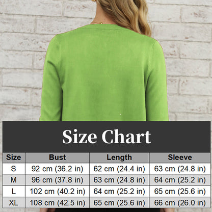 🎉 LIMITED TIME 50% OFF! 🧥 Women's Classic Crew Neck Cardigan – 50K+ Sold! Slim-Fit Design & Full Button Front 💝