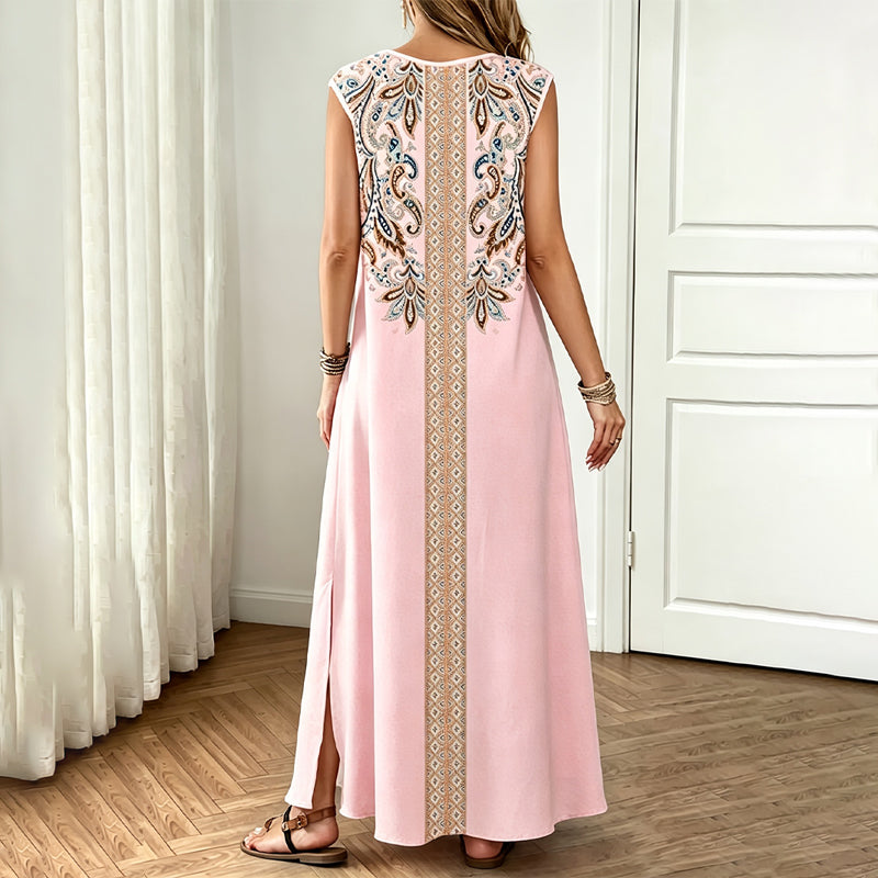 🔥New Arrivals & Special Offers-Flowy Boho Maxi Dress