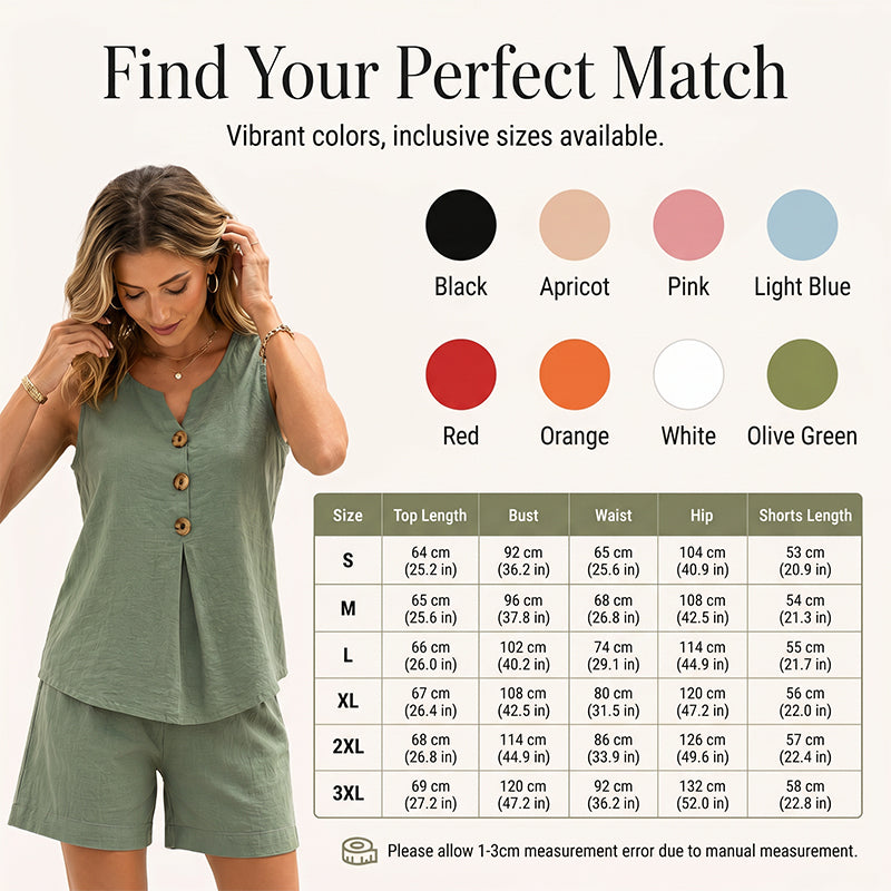 ✨ 2-piece set – loose top & comfortable trousers – soft fabric, elastic waistband & versatile combination options – can be worn separately or together – suitable for any occasion