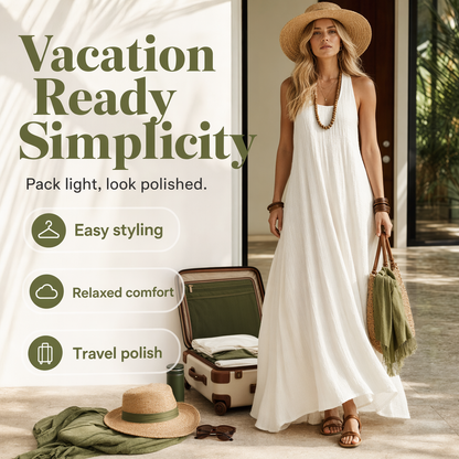 Women Off-Shoulder Draped Maxi Dress Elegant