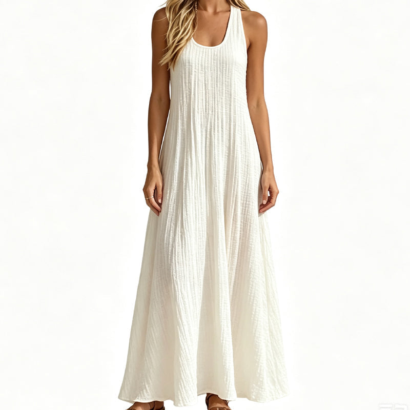 Women Off-Shoulder Draped Maxi Dress Elegant