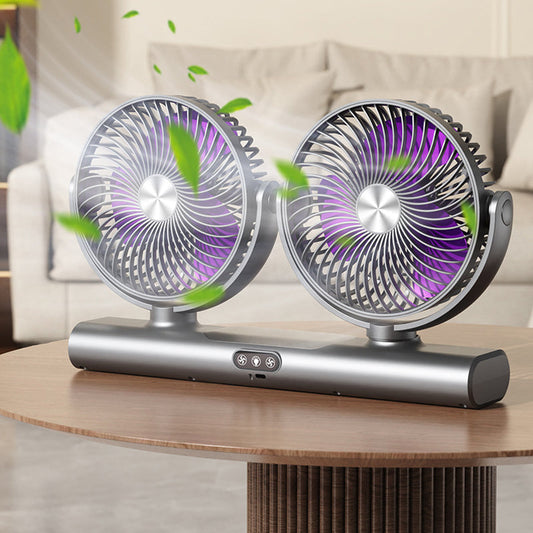 ⌛Limited-Time Offer-Dual Head Oscillating Ceiling Fan
