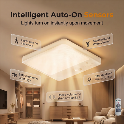 ⌛Limited-Time Offer-Rechargeable Motion Sensor Ceiling Light