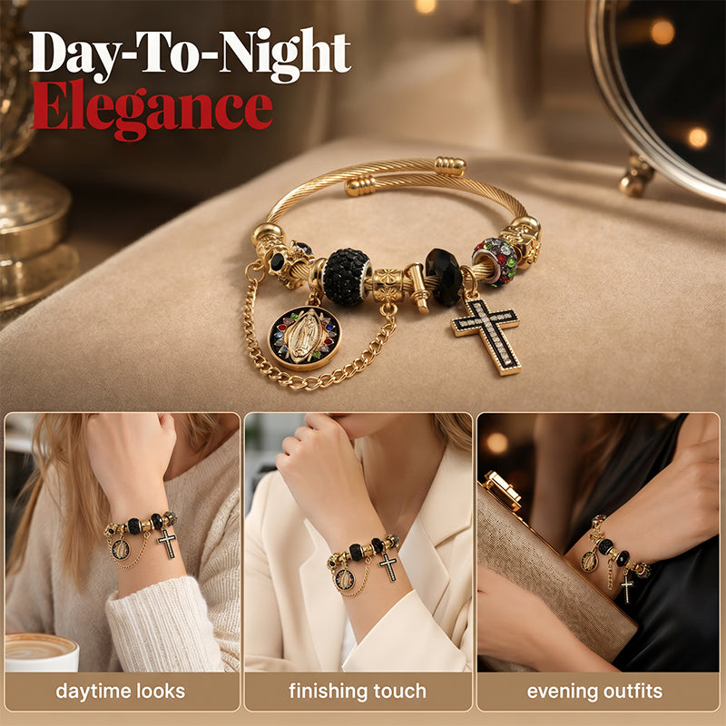 ⌛Limited-Time Offer-Women's Religious Cross Charm Bracelet