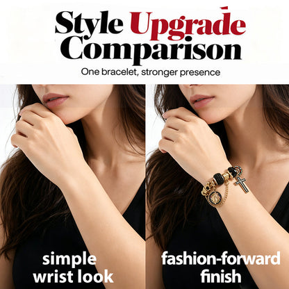 ⌛Limited-Time Offer-Women's Religious Cross Charm Bracelet