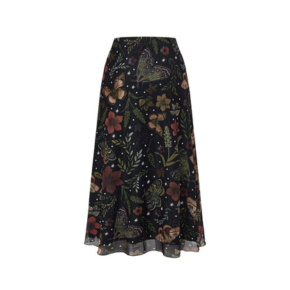 ⌛Limited-Time Offer-Women's High-Waisted Mesh A-Line Skirt