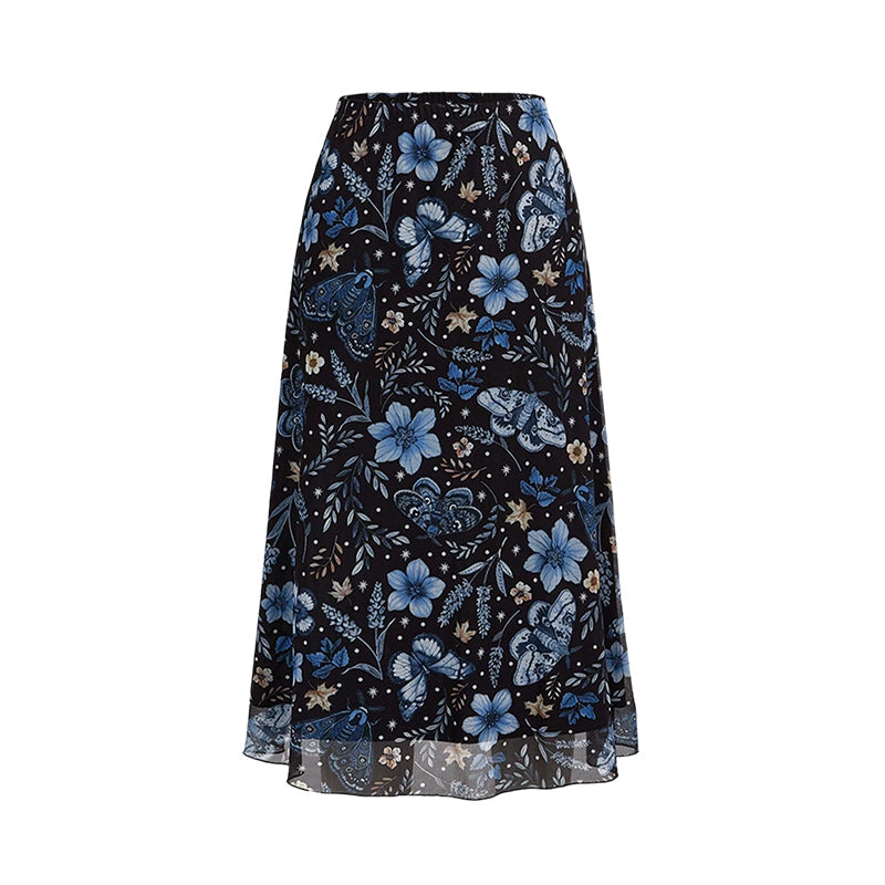 ⌛Limited-Time Offer-Women's High-Waisted Mesh A-Line Skirt