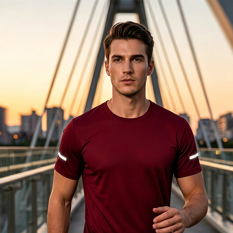 ⌛Limited-Time Offer-Men Sports Training Tee Breathable Fitness Top