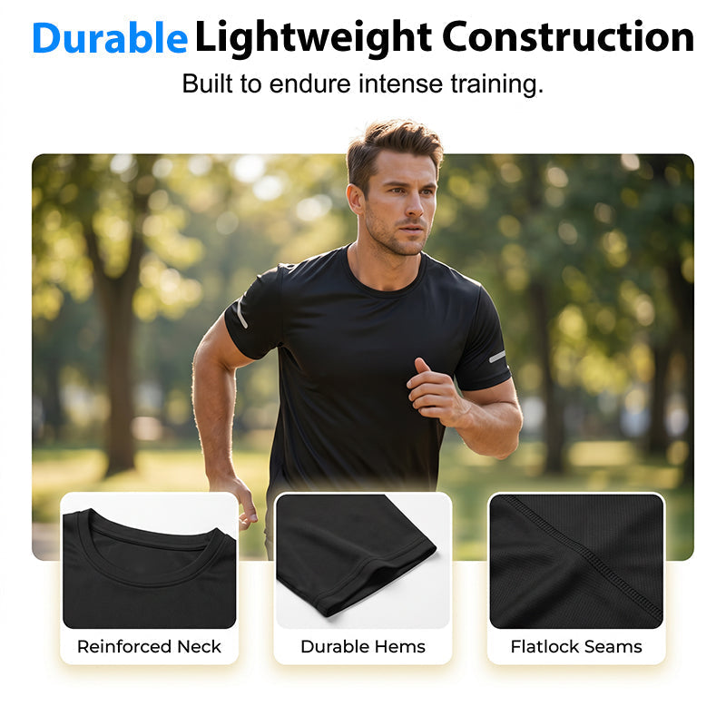 ⌛Limited-Time Offer-Men Sports Training Tee Breathable Fitness Top
