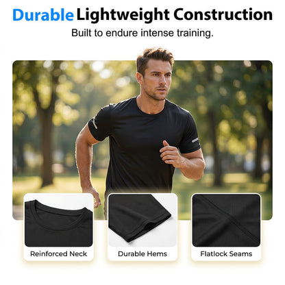 ⌛Limited-Time Offer-Men Sports Training Tee Breathable Fitness Top