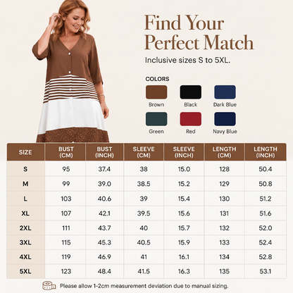 ⌛Limited-Time Offer-Women's Summer V-Neck Button-Up Maxi Dress