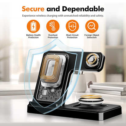 ⌛Limited-Time Offer-3-in-1 Foldable Wireless Charging Stand