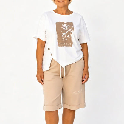 ⌛Limited-Time Offer-Women Casual Two Piece Summer Shorts Set