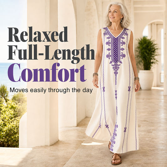 🔥New Arrivals & Special Offers-Flowing Resort Maxi Dress