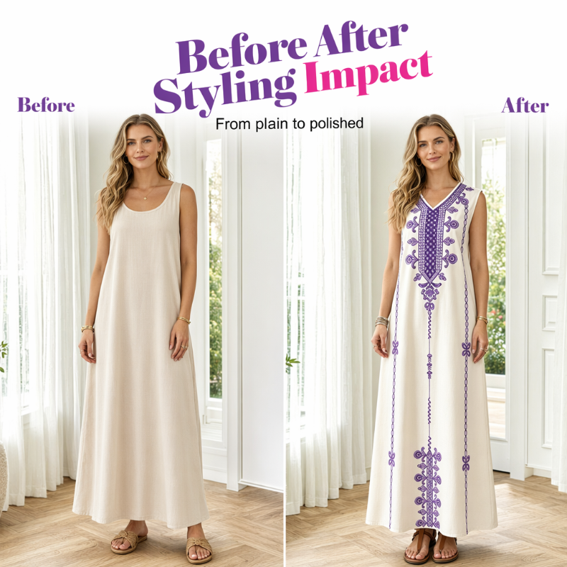 🔥New Arrivals & Special Offers-Flowing Resort Maxi Dress