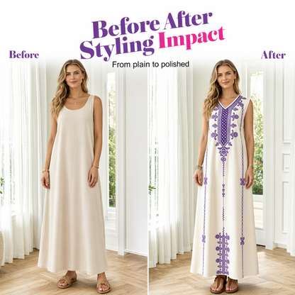 🔥New Arrivals & Special Offers-Flowing Resort Maxi Dress
