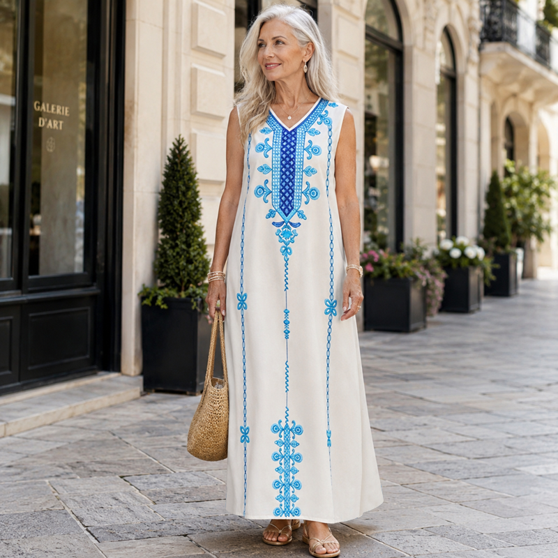🔥New Arrivals & Special Offers-Flowing Resort Maxi Dress
