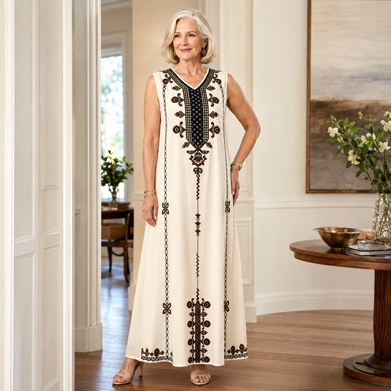 🔥New Arrivals & Special Offers-Flowing Resort Maxi Dress