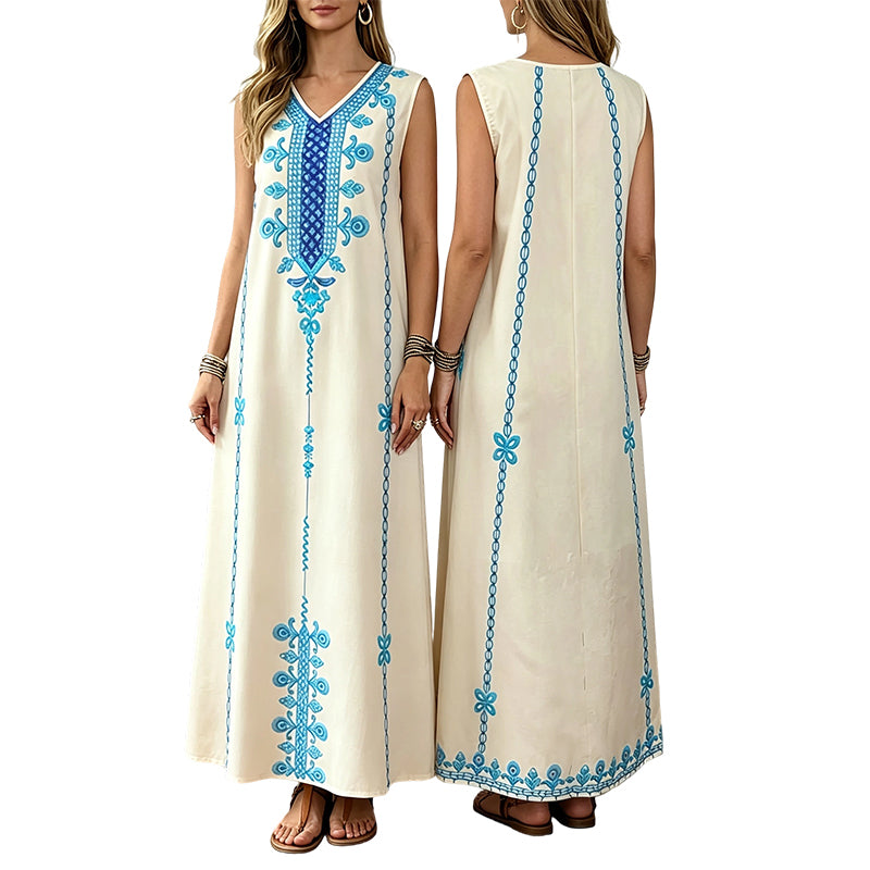 🔥New Arrivals & Special Offers-Flowing Resort Maxi Dress