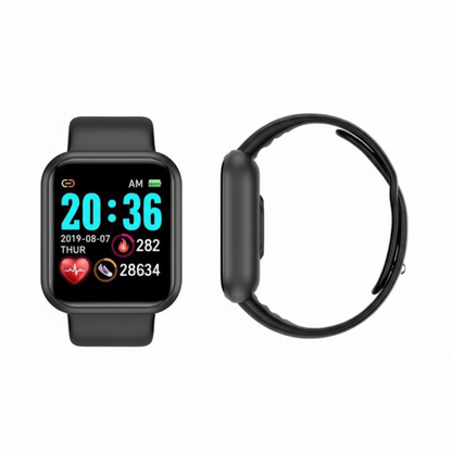 ⌚ Your Wrist Health Hub! Health & Fitness Smartwatch – Track Heart Rate, Steps & Sleep All Day 💓