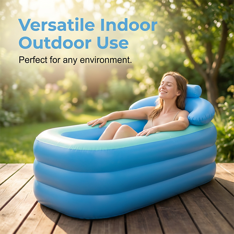🛁 LIMITED-TIME 50% OFF! ✨Three-Layer Insulated Inflatable Bathtub